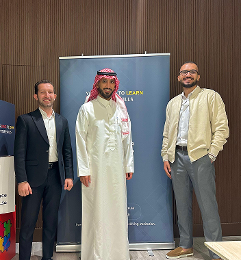 Partners at conference